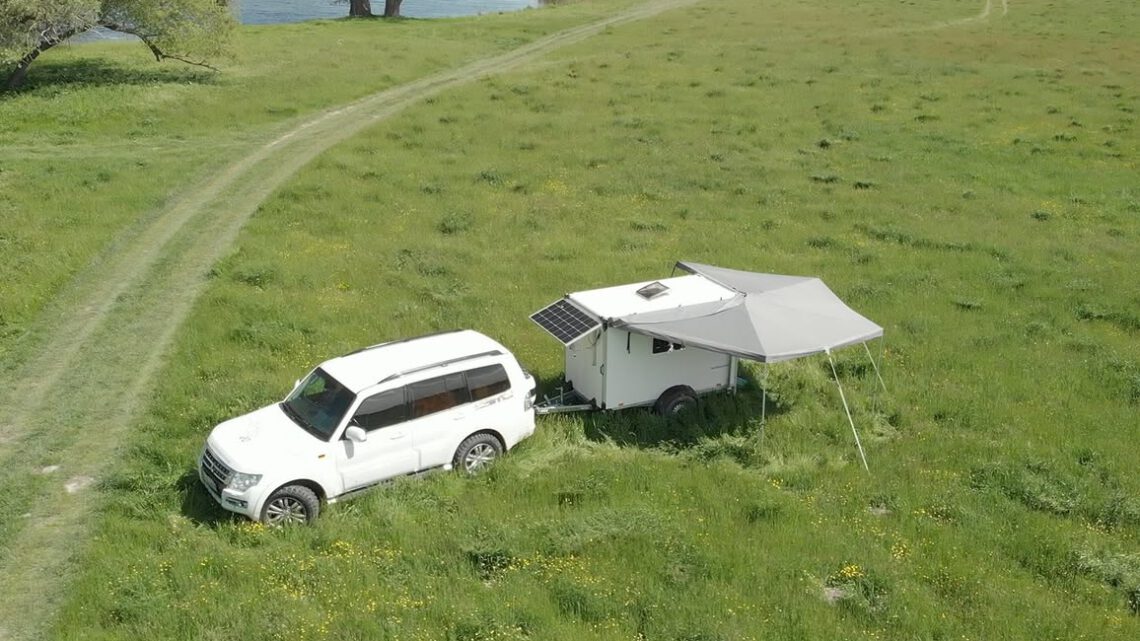 Selbstgebauter Anhänger für Roadtrip durchs Baltikum und Finnland 🚙🔧 | 4x4andFriends