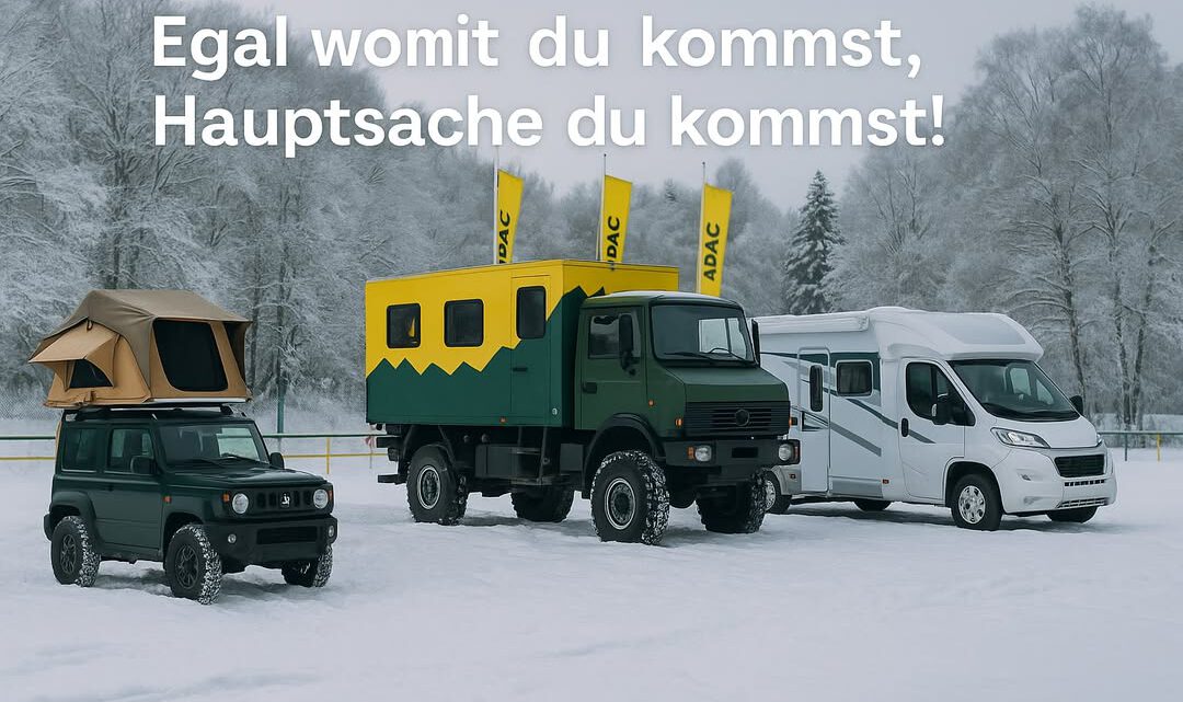 🚙🏕️ Silvestercamp Lauchhammer 25/26 – Egal womit du kommst, Hauptsache du kommst