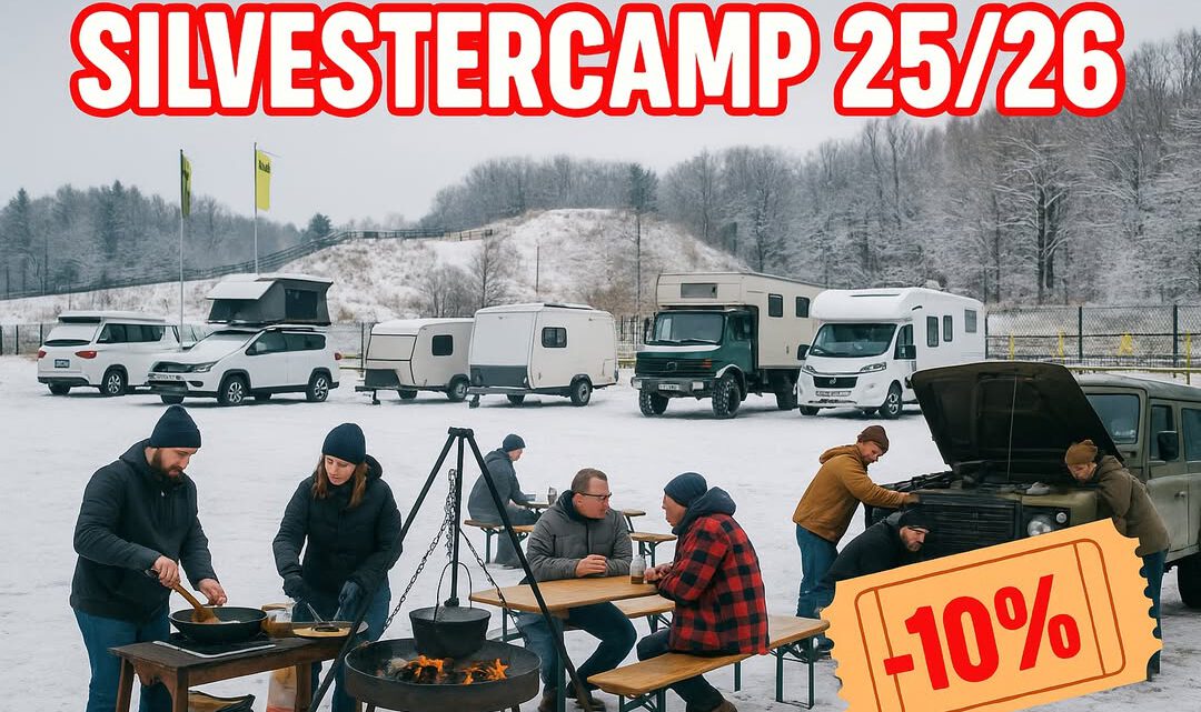 🎟️🔥 Der Countdown läuft – Ticketverkauf fürs Silvestercamp startet am 20. Novemb