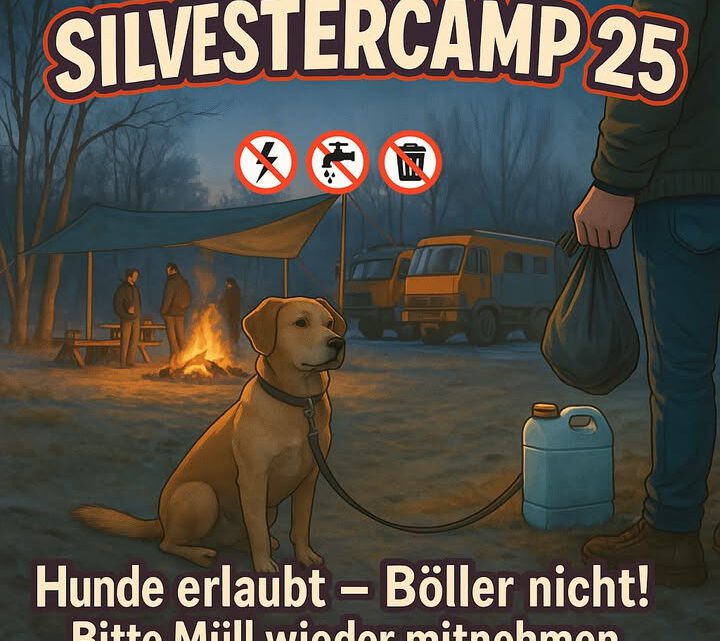 🔥 Hunde willkommen – Böller tabu! 🔥