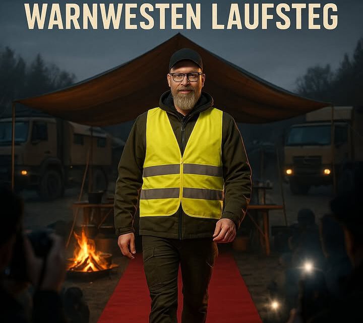 🦺🔥 Silvestermode – Warnwesten-Edition! 🔥🦺