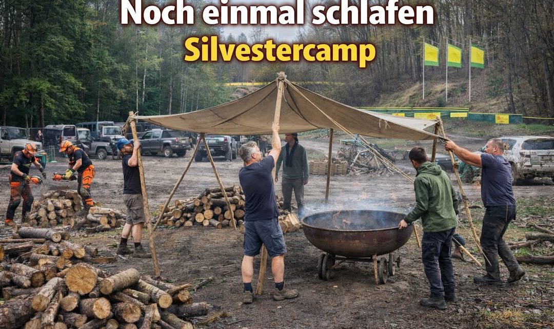 Noch einmal schlafen… 🔥⛺