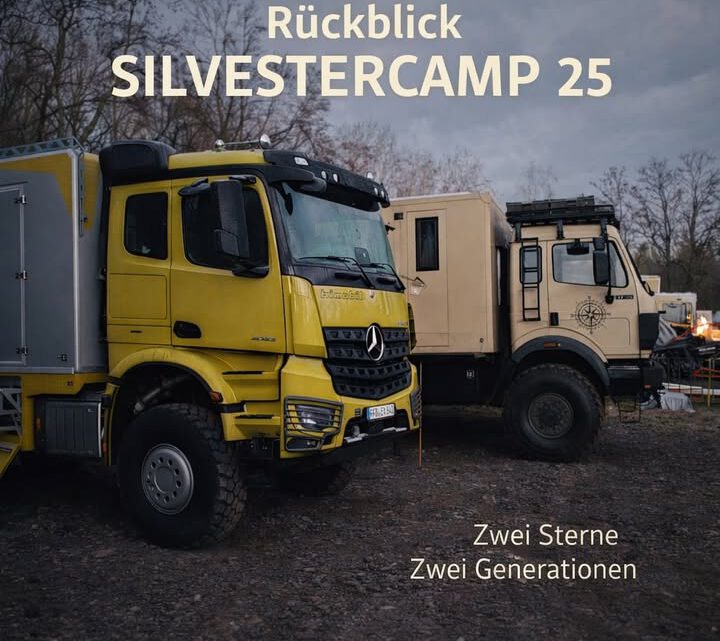 Zwei Fahrzeuge. Ein Stern. Zwei Generationen Expeditionsgeschichte. ⭐